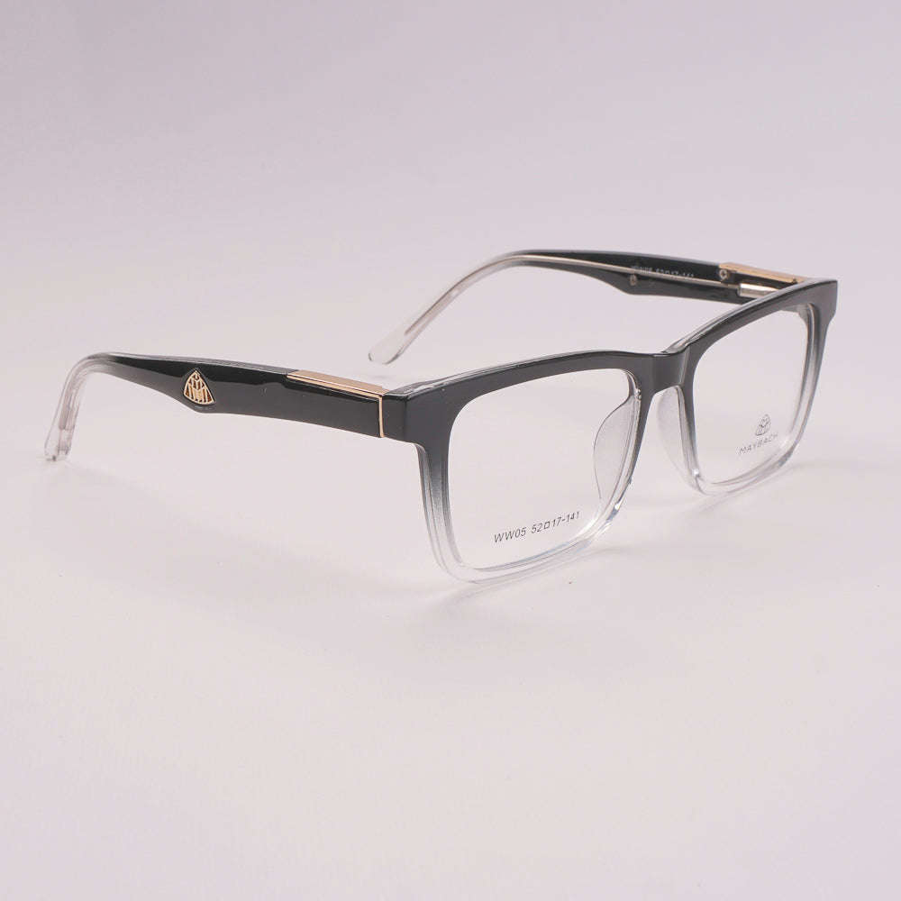 Optical Frame For Man & Woman Black White WW05