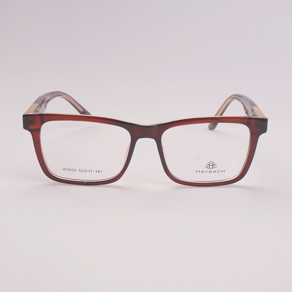 Optical Frame For Man & Woman Brown WW05