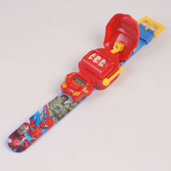 Kids Character digital watch Irn Man