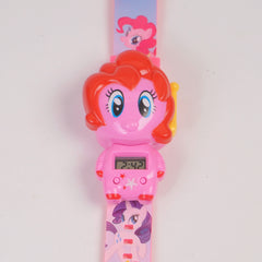 Kids Character digital watch Pink