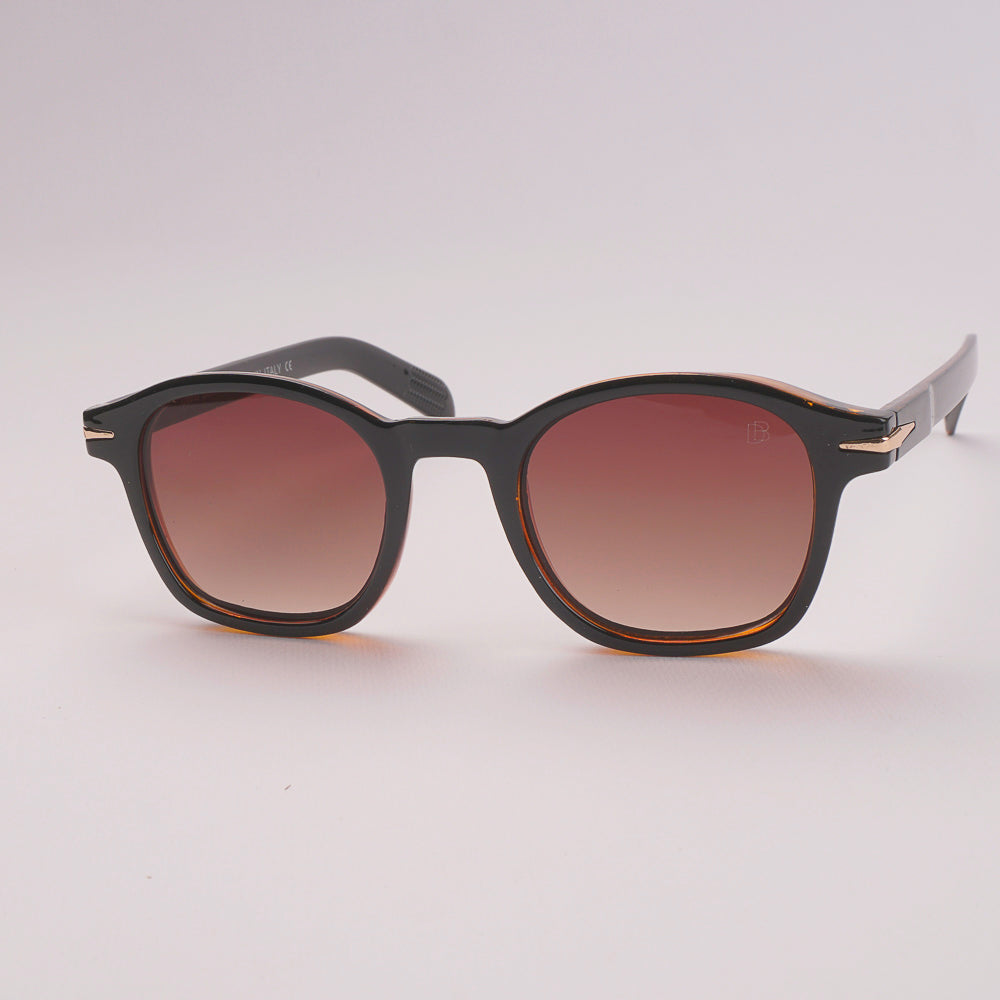 Black Orange Shade Sunglasses for Men & Women UM2007