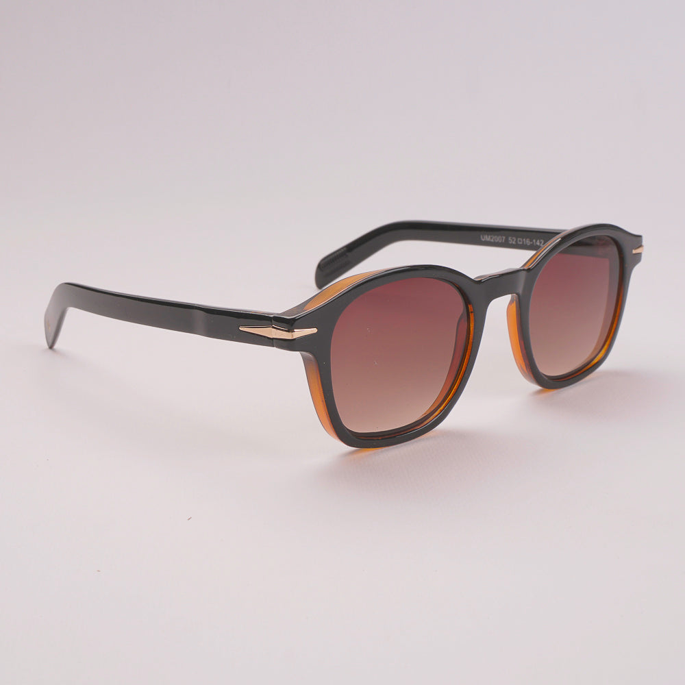 Black Orange Shade Sunglasses for Men & Women UM2007