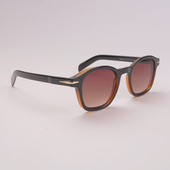 Black Orange Shade Sunglasses for Men & Women UM2007