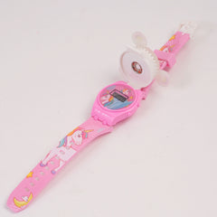 Kids Spinner Character digital watch unicorn