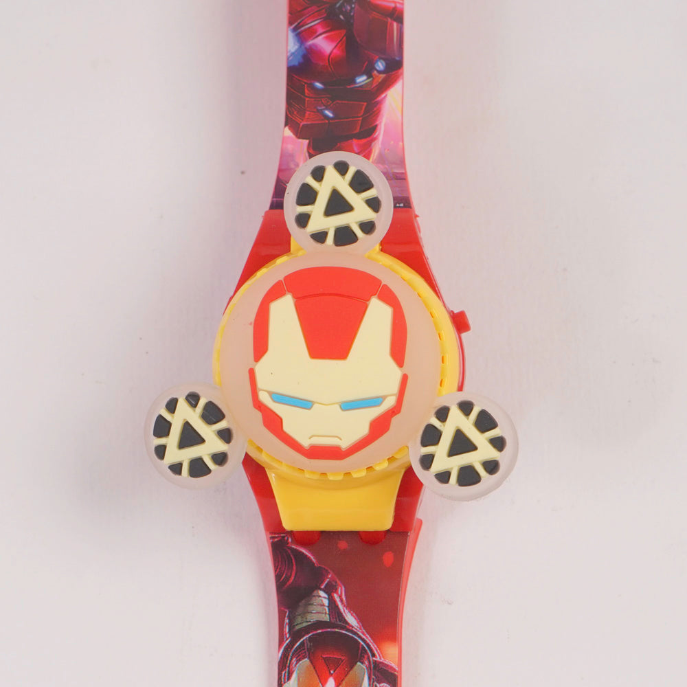 Kids Spinner Character digital watch irnman