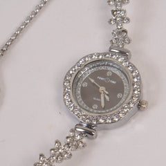 Woman Bracelet Watch Black Dial