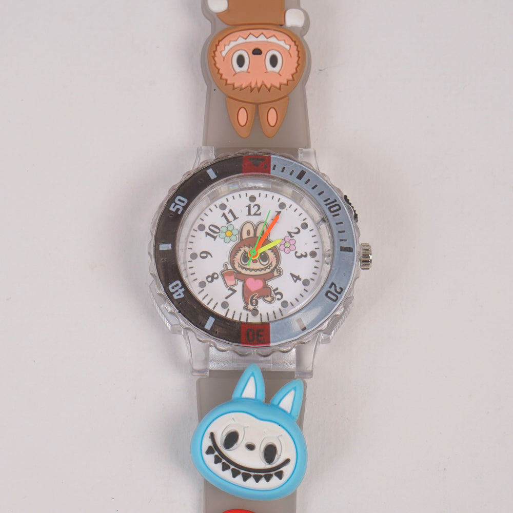 Kids Character Analogue Watch Grey