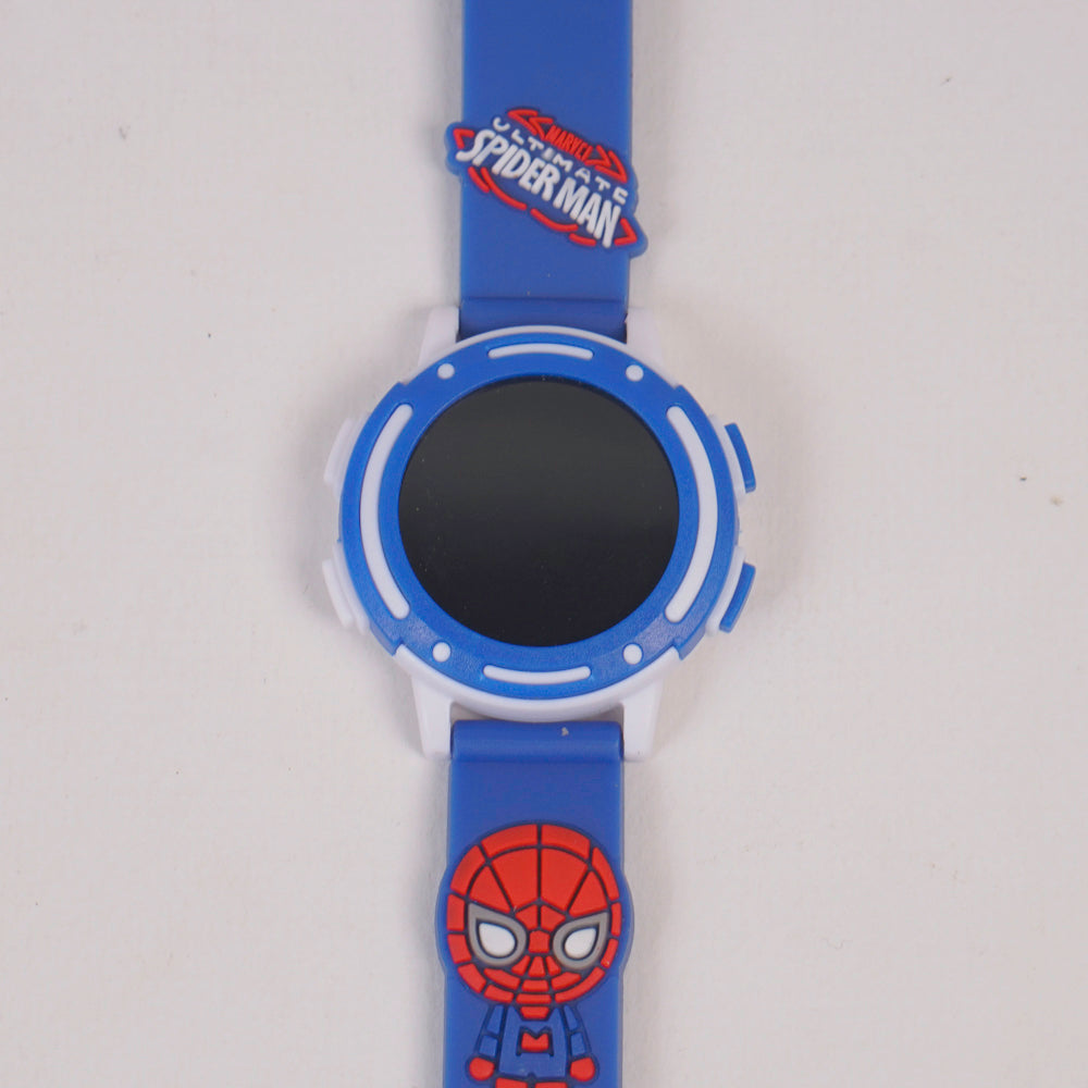 Kids Digital Character Watch Blue SPM