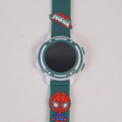 Kids Digital Character Watch Green SPM