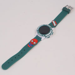 Kids Digital Character Watch Green SPM