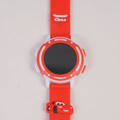 Kids Digital Character Watch Red Car