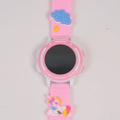 Kids Digital Character Watch Pink Unicorn