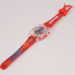 Kids Digital Character Square Watch Red SPM