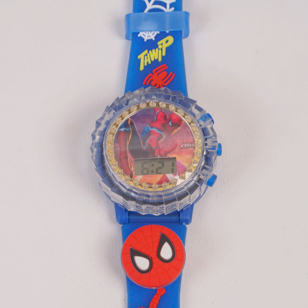 Kids Spinner Character digital watch Blue SPM