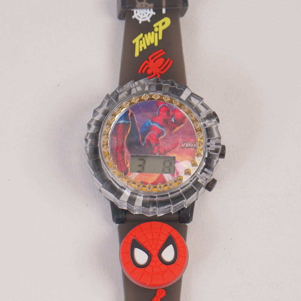 Kids Spinner Character digital watch Black SPM