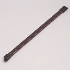 Brown PU Leather Braided Bracelet