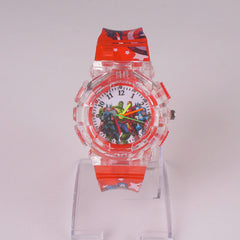 Kids Character Analogue Wrist Watch Red M