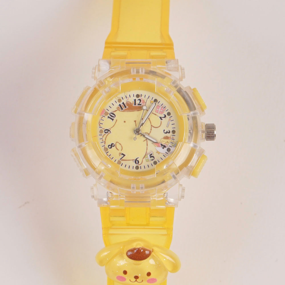 Kids Analogue Watch yellow