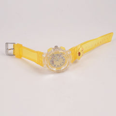 Kids Analogue Watch yellow