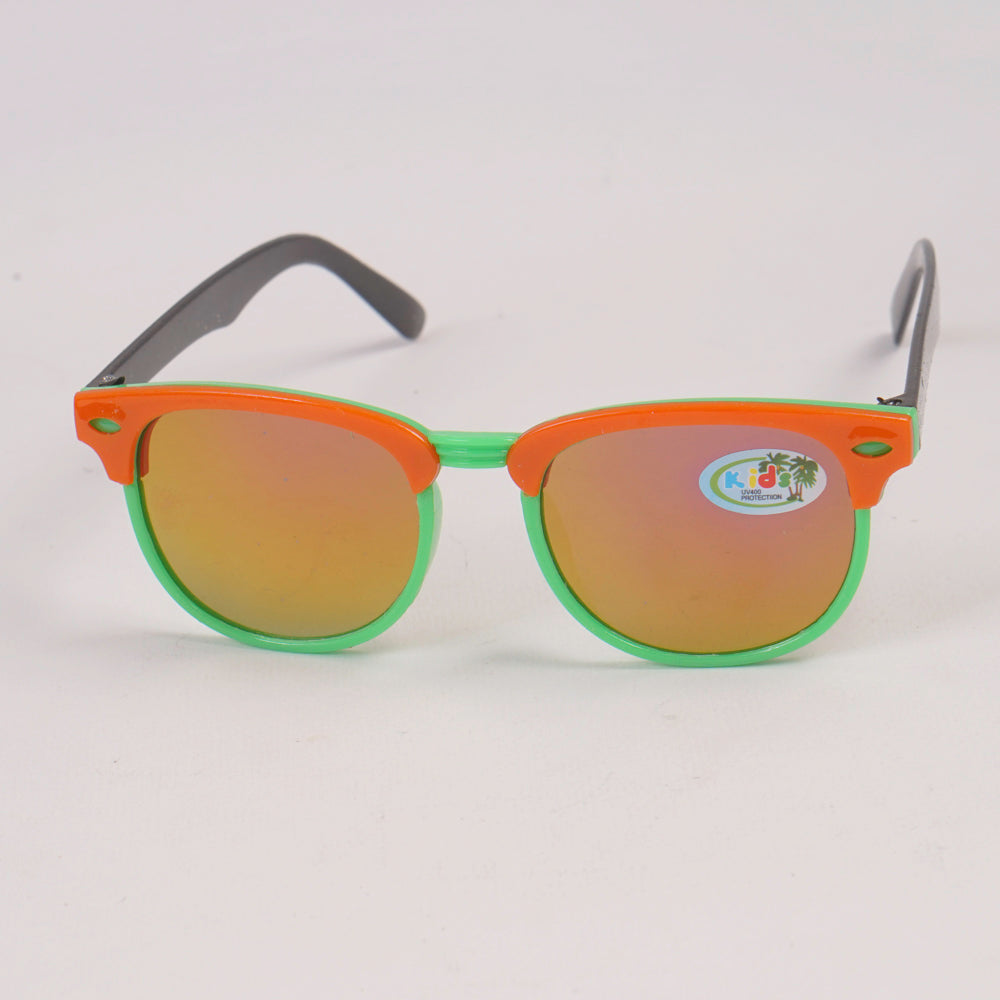 KIDS Sunglasses Orange Green