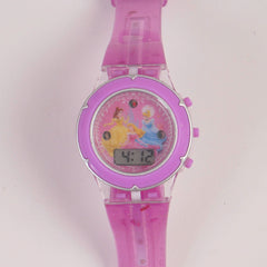 Kids Musical Lighting digital watch purple
