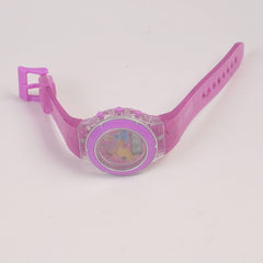 Kids Musical Lighting digital watch purple