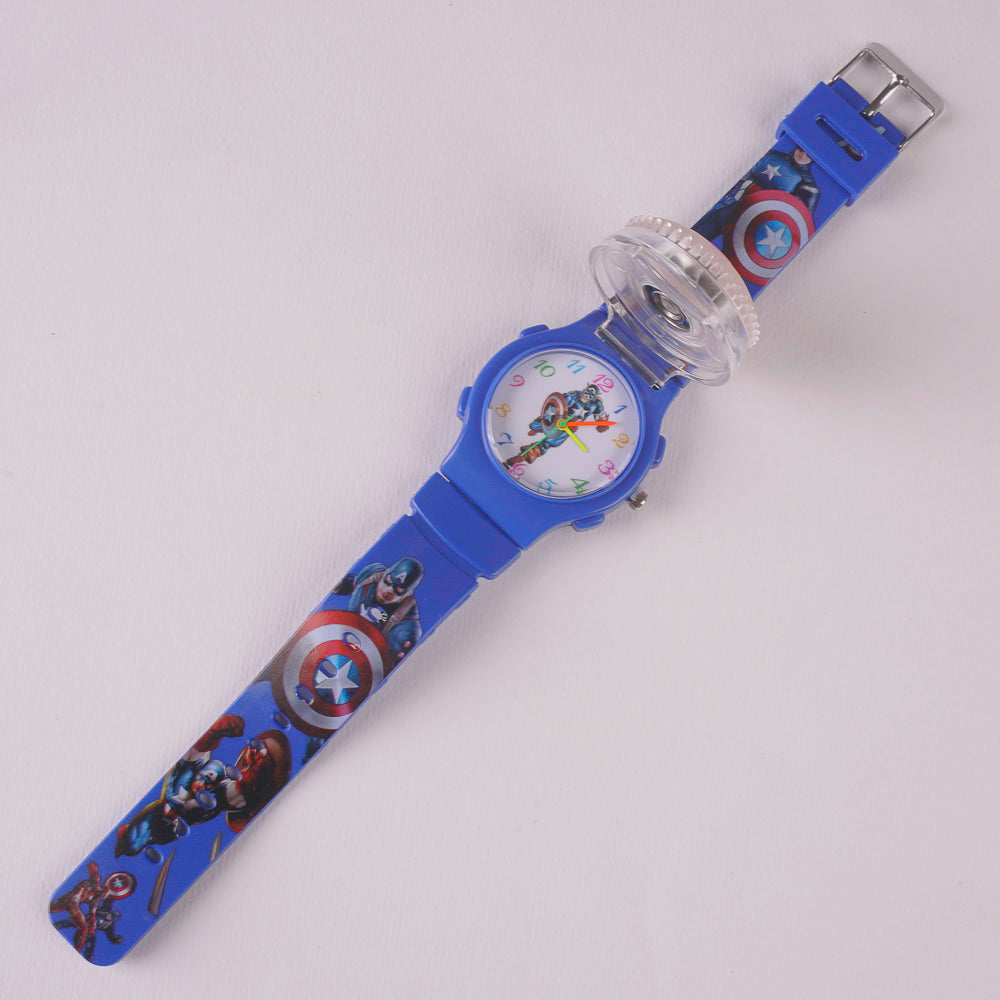 Kids Character Analogue Wrist Watch Blue M