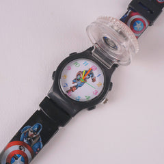 Kids Character Analogue Wrist Watch Black M