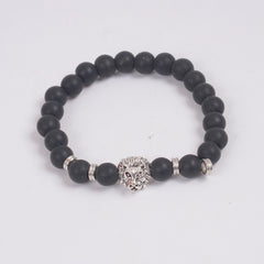 Beads Bracelets for Men & Women  Silver Lin