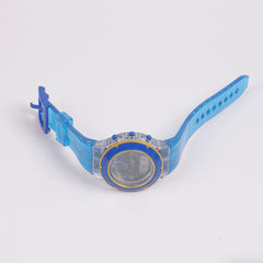 Kids Musical Lighting digital watch Blue Bman
