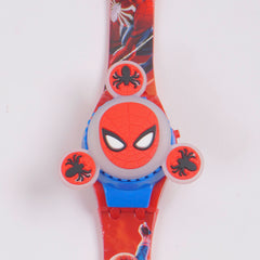 Kids Spinner Character digital watch spiman
