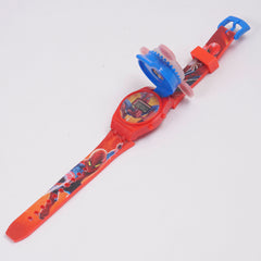 Kids Spinner Character digital watch spiman