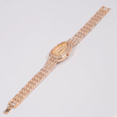 Woman Chain Watch Rosegold Pink
