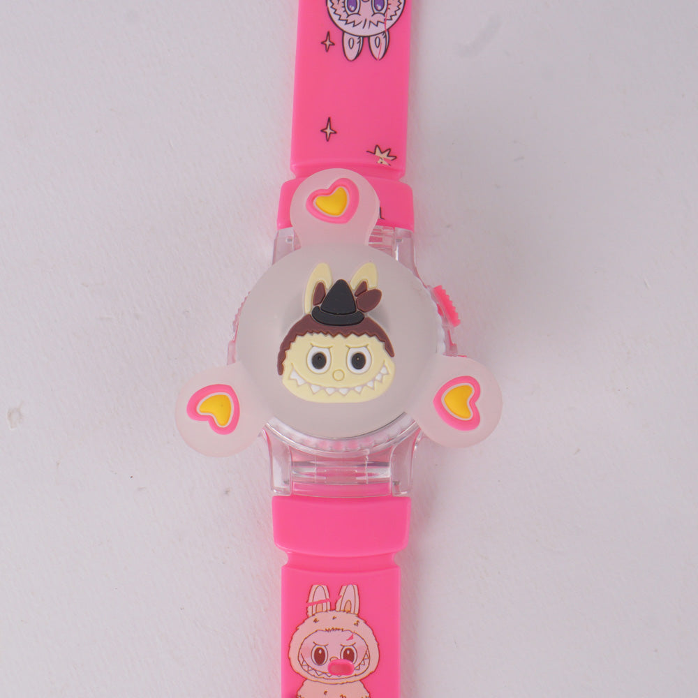 Kids Spinner Character digital watch kourami