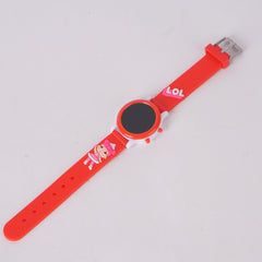 Kids Digital Character Watch red LOL