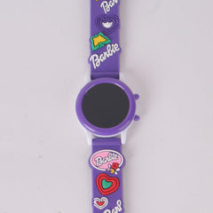 Kids Digital Character Watch purple barbee