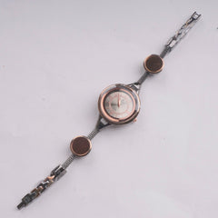 Women's Stylish Chain Watch Brown