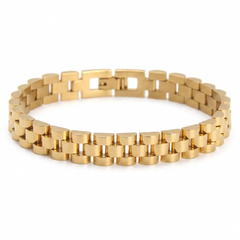 Golden Chain Mens Bracelets 10mm