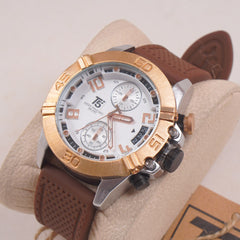 T5 Men’s Watch H3637L-A  Stainless Steel Chronograph with Premium Finish