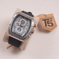 T5 Men’s Watch H3720G-C– Stainless Steel Chronograph with Premium Finish