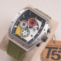 T5 Men’s Watch H3877G-A – Stainless Steel Chronograph with Premium Finish