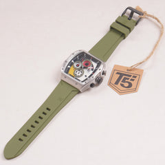 T5 Men’s Watch H3877G-A – Stainless Steel Chronograph with Premium Finish