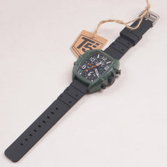 T5 Men’s Watch H3953G Green case block color – Stainless Steel Chronograph with Premium Finish