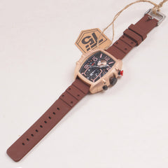 T5 Men’s Watch H3953G brown color – Stylish Stainless Steel Chronograph Design with Premium Finish