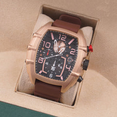 T5 Men’s Watch H3953G brown color – Stylish Stainless Steel Chronograph Design with Premium Finish