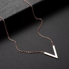 316L Stainless Steel Fine Jewelry Geometric Shape  Chain Choker Necklaces