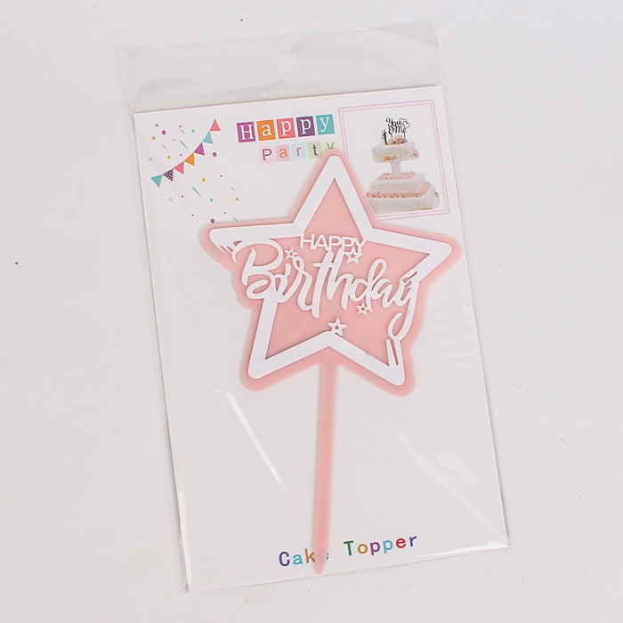 Beautiful Cake Decoration Happy Birthday Cake Topper