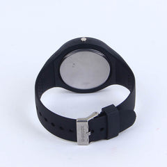 Black Strap Black Dial LED Watch C1052 for Kids