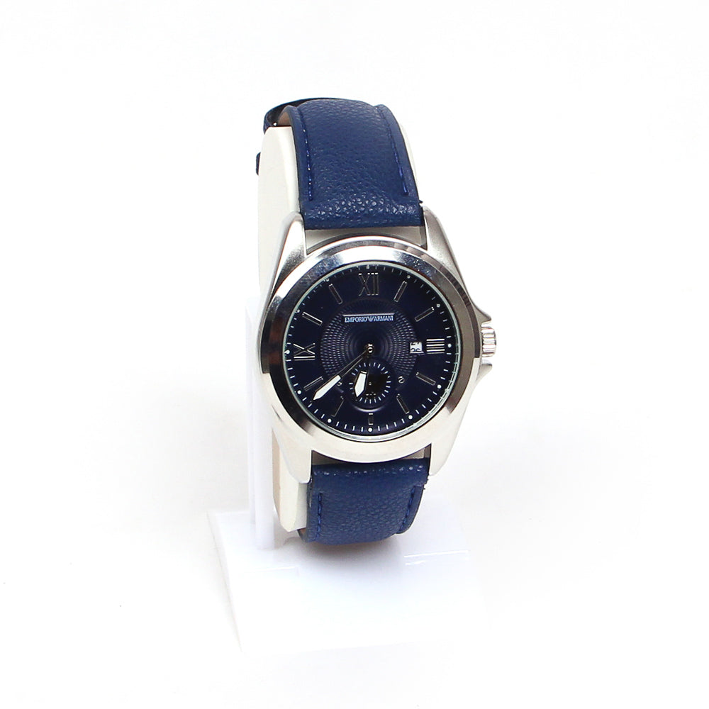 Blue Strap Black Dial 1148 Men's Wrist watch - Thebuyspot.com