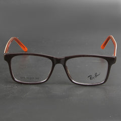 Brown And Orange Stripes R 5018 Eyeglasses